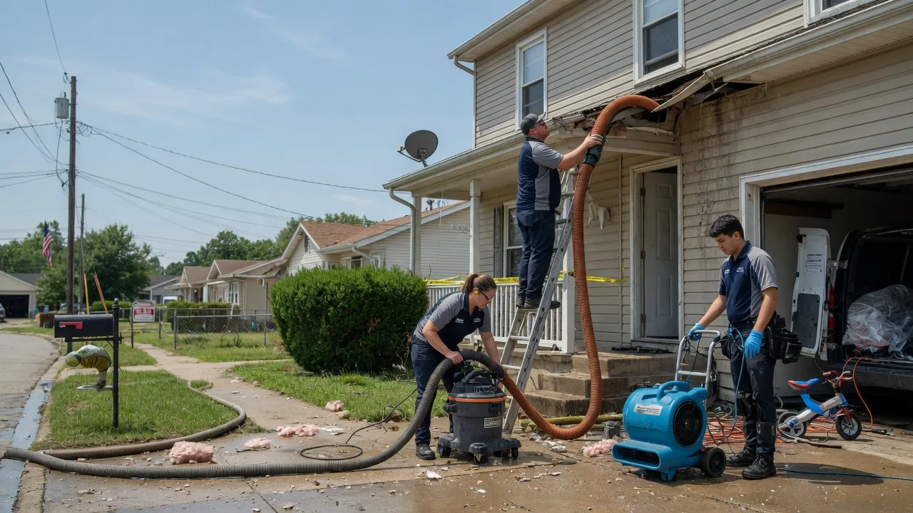 Water Damage Restoration in Holcomb, IL near me